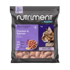 Nutriment by RAUH! Kana-lohipullat kissoille 1 kg