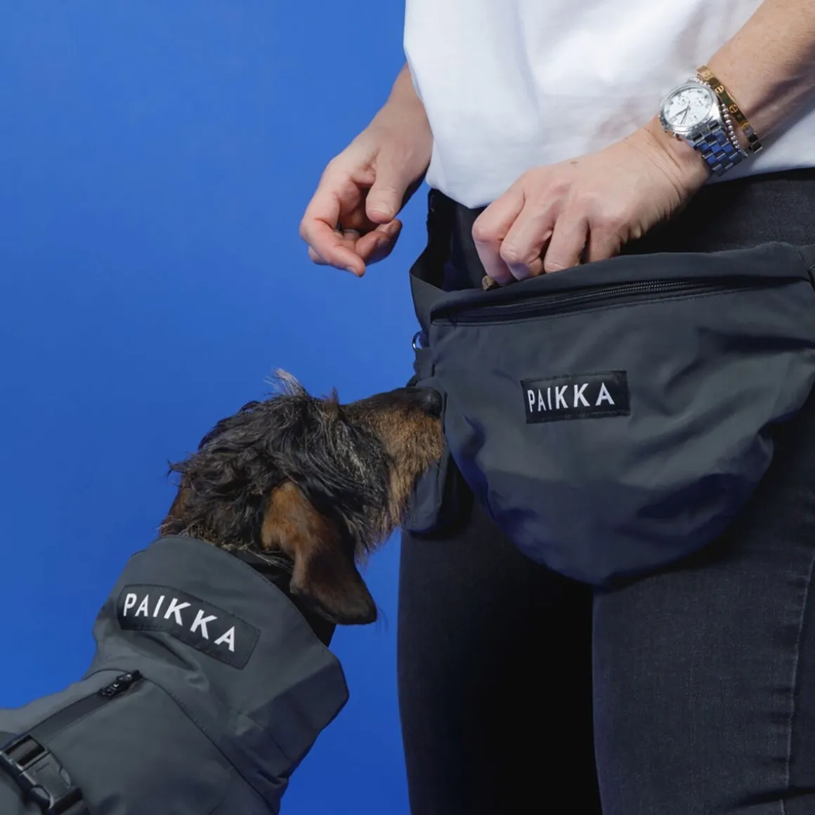 PAIKKA Visibility Treat Bag vyölaukku, dark