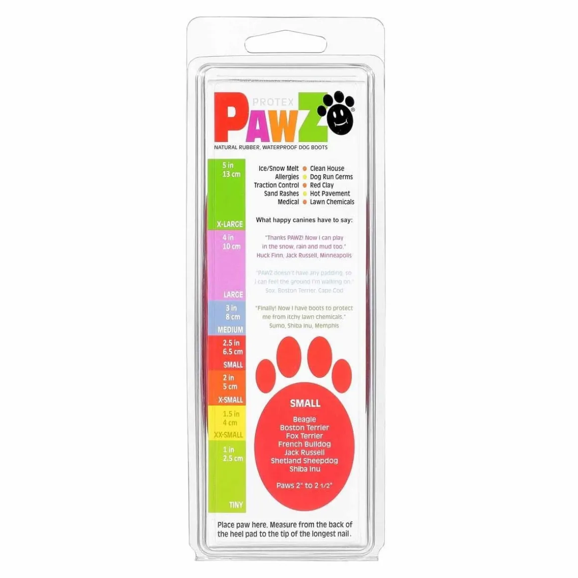 PawZ koiran suojatossut, 12 kpl