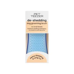 Pet Teezer De-shedding mini harja, vaaleansininen