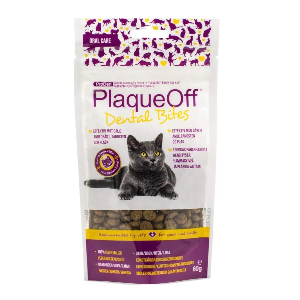 PlaqueDental Bites kissa 60g