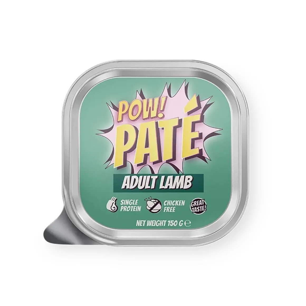 POW! Dog Adult Lamb Paté 150 g