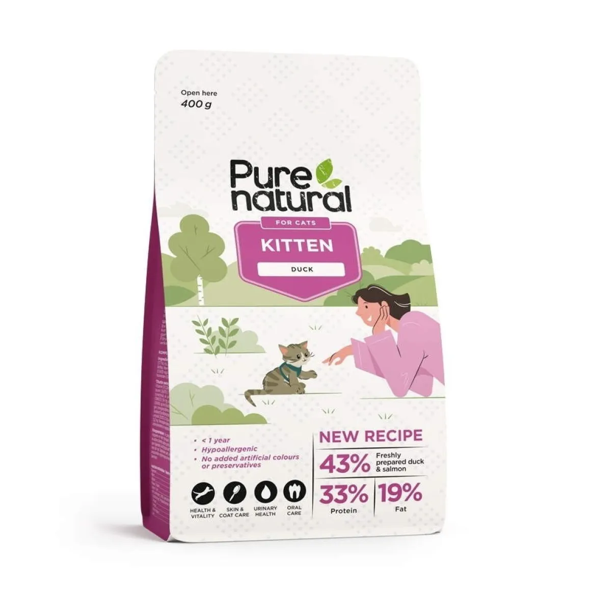 Purenatural Cat Kitten Duck