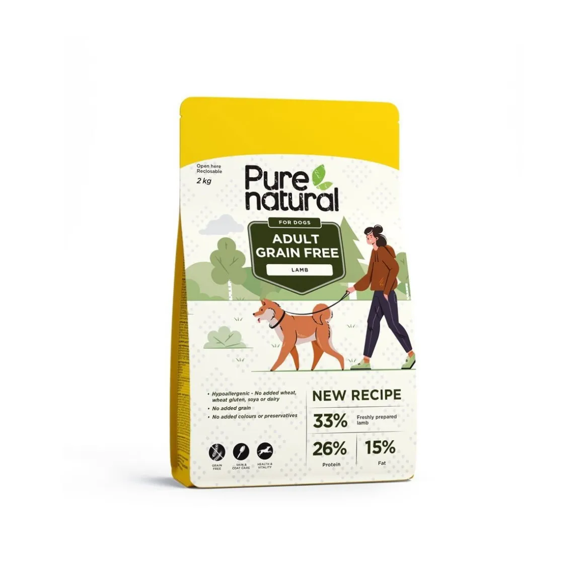 Purenatural Dog Adult Grain Free Lamb