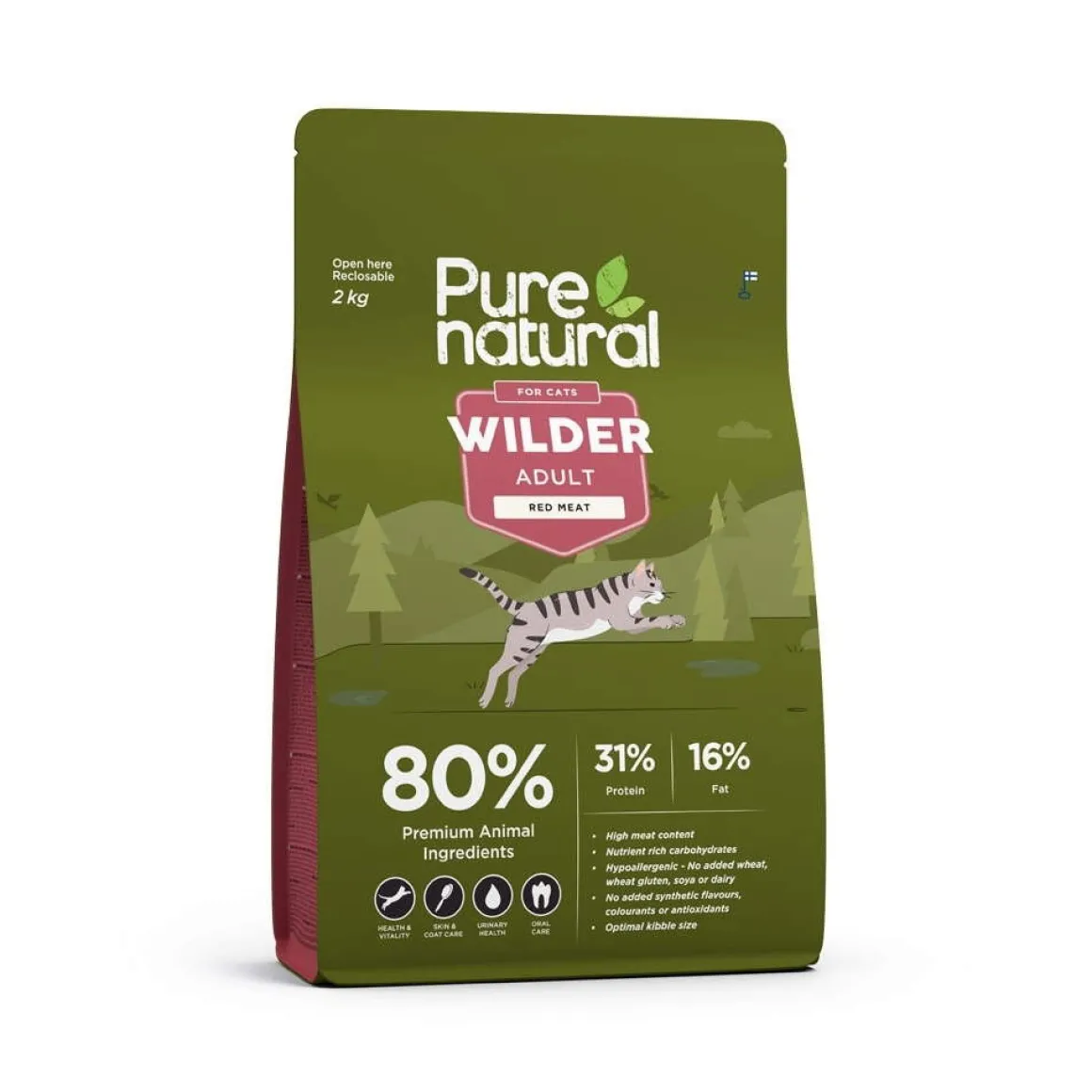 Purenatural Wilder Cat Adult Red Meat