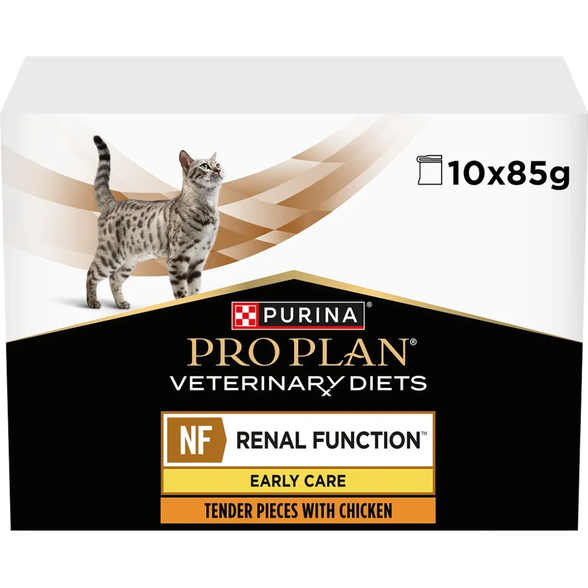Purina Pro Plan Veterinary Diets Feline NF Renal Function Early Care Chicken 10x85 g