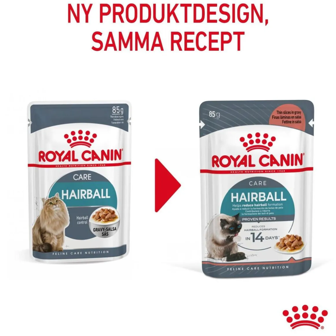 Royal Canin Hairball Care Gravy 85g, 48-pack