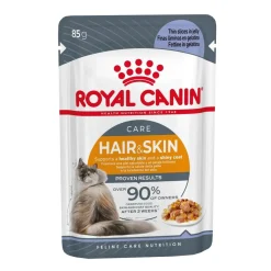 Royal Canin Hair & Skin Care Jelly 85g, 48-pack