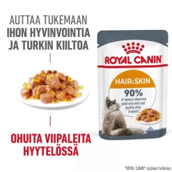 Royal Canin Hair & Skin Care Jelly 85g, 48-pack