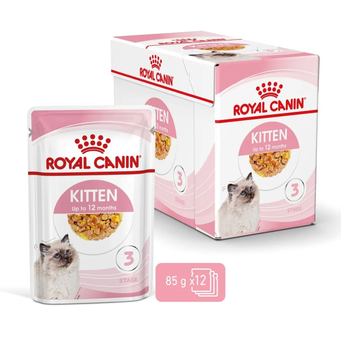 Royal Canin Kitten Jelly, 12x85g