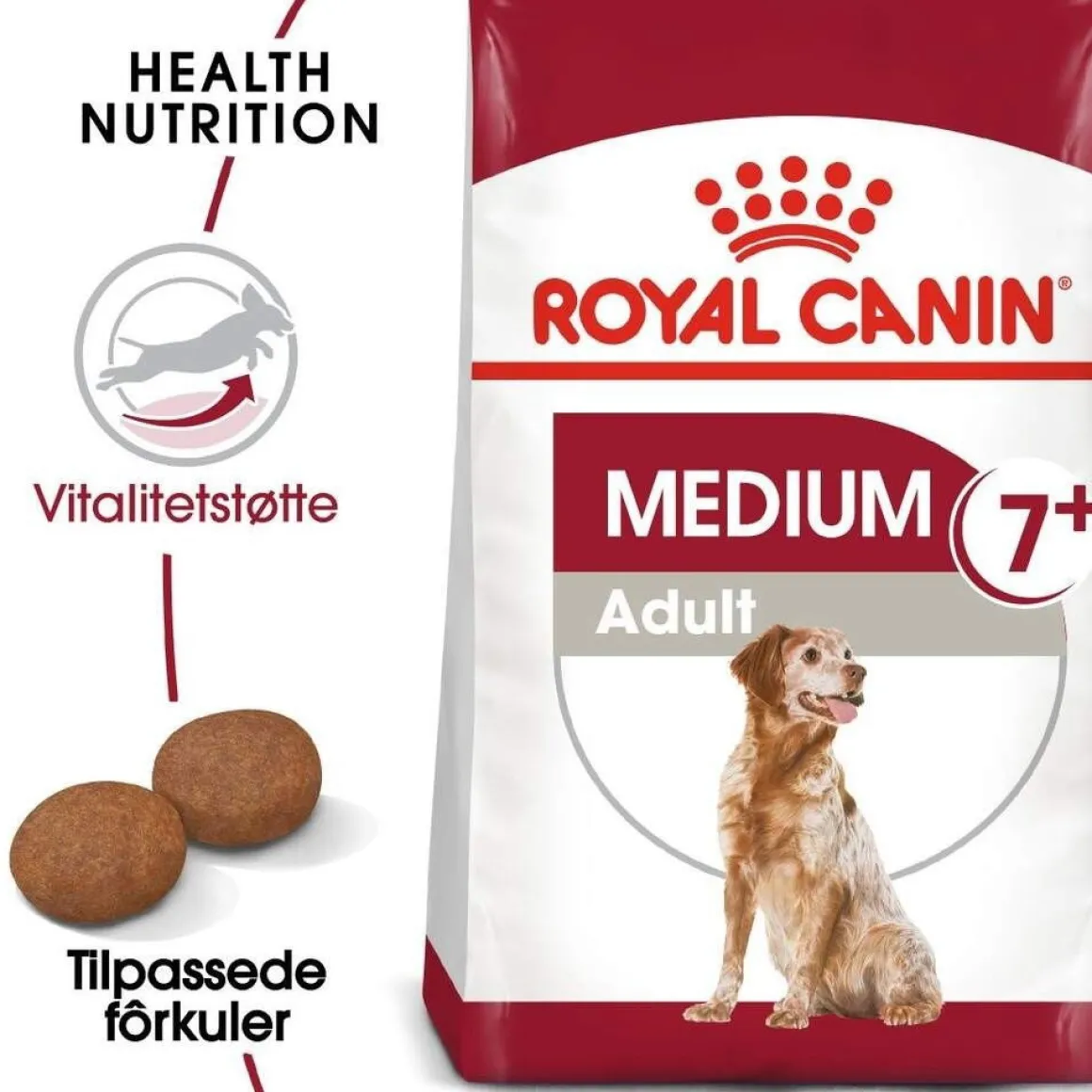 Royal Canin Medium Adult 7+ 2 x 15kg