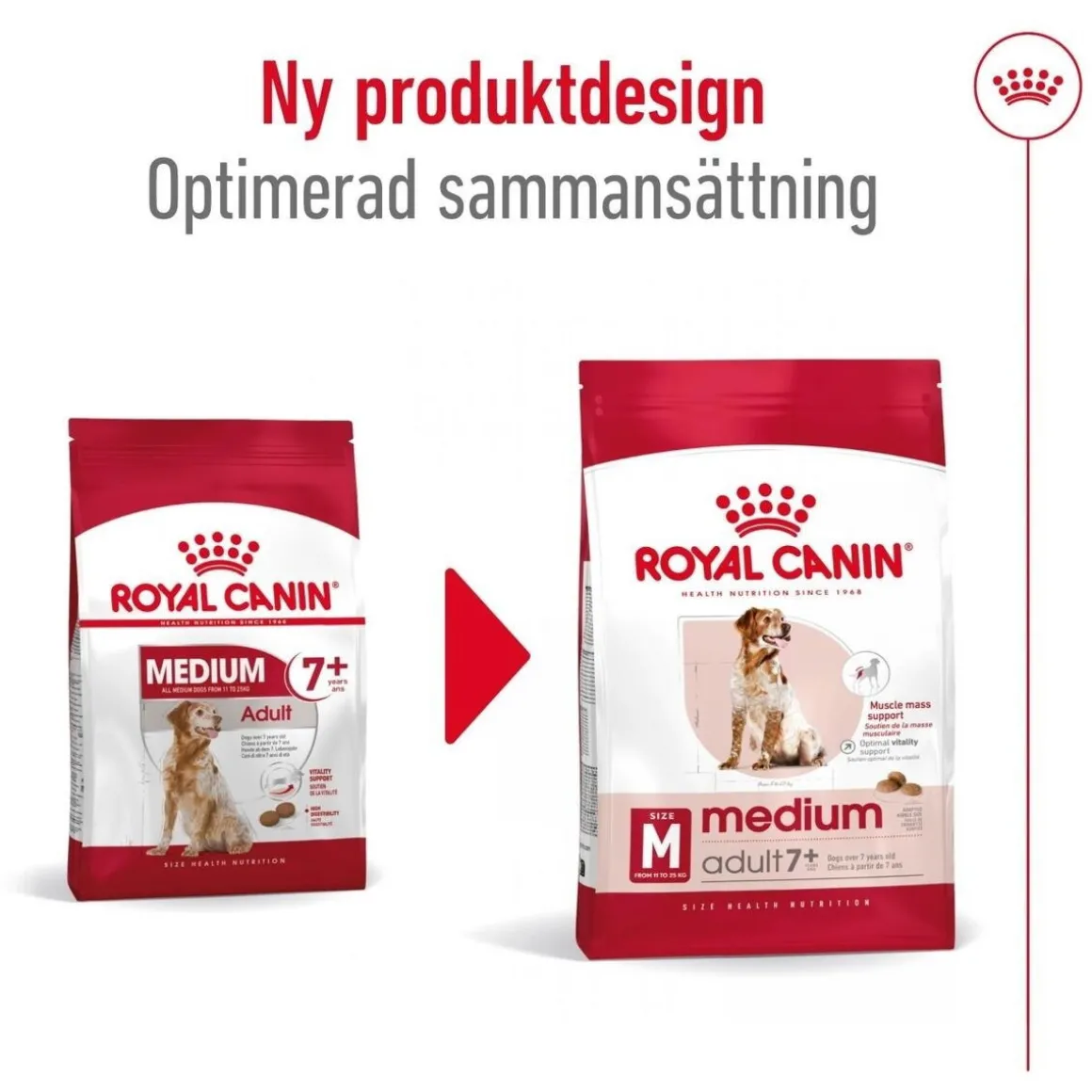 Royal Canin Medium Adult 7+ 2 x 15kg