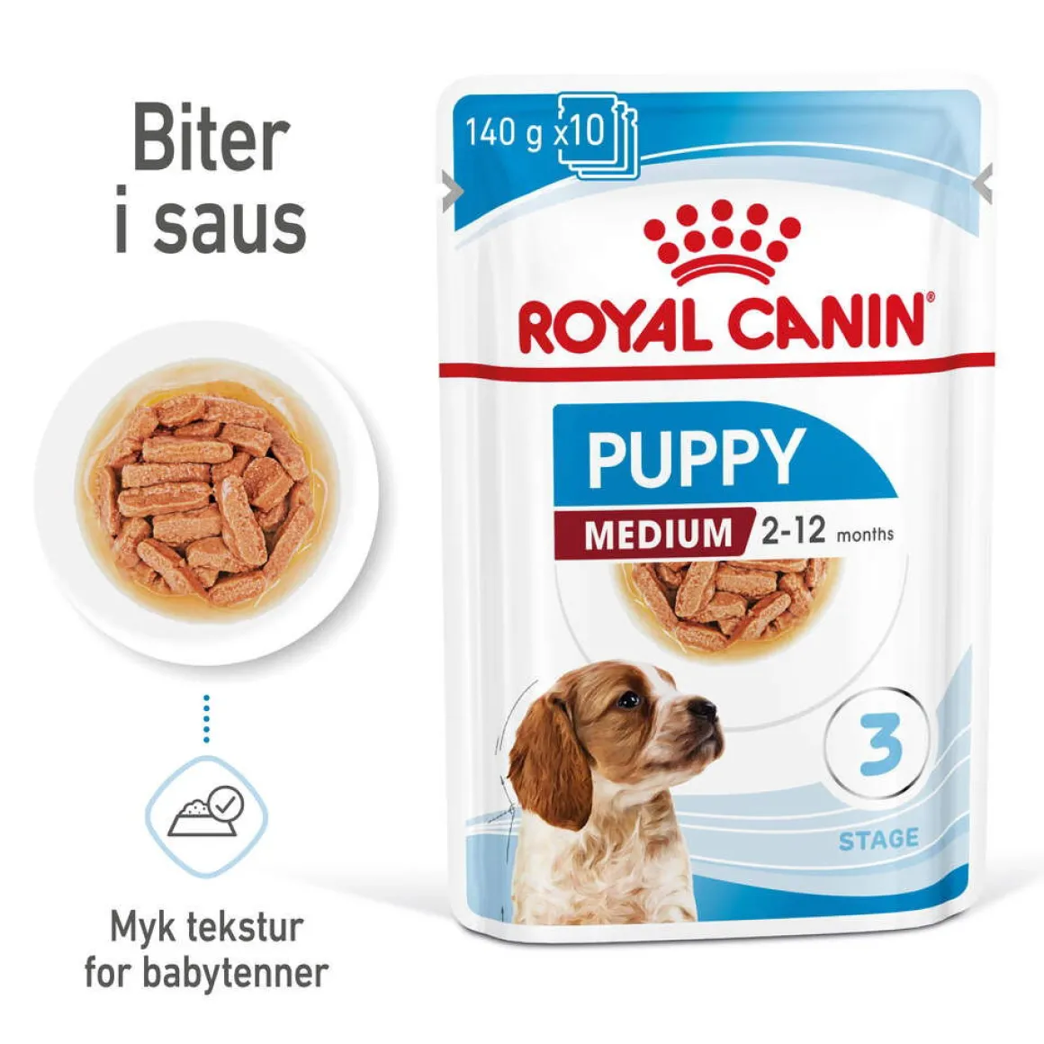 Royal Canin Medium Puppy 40x140 g