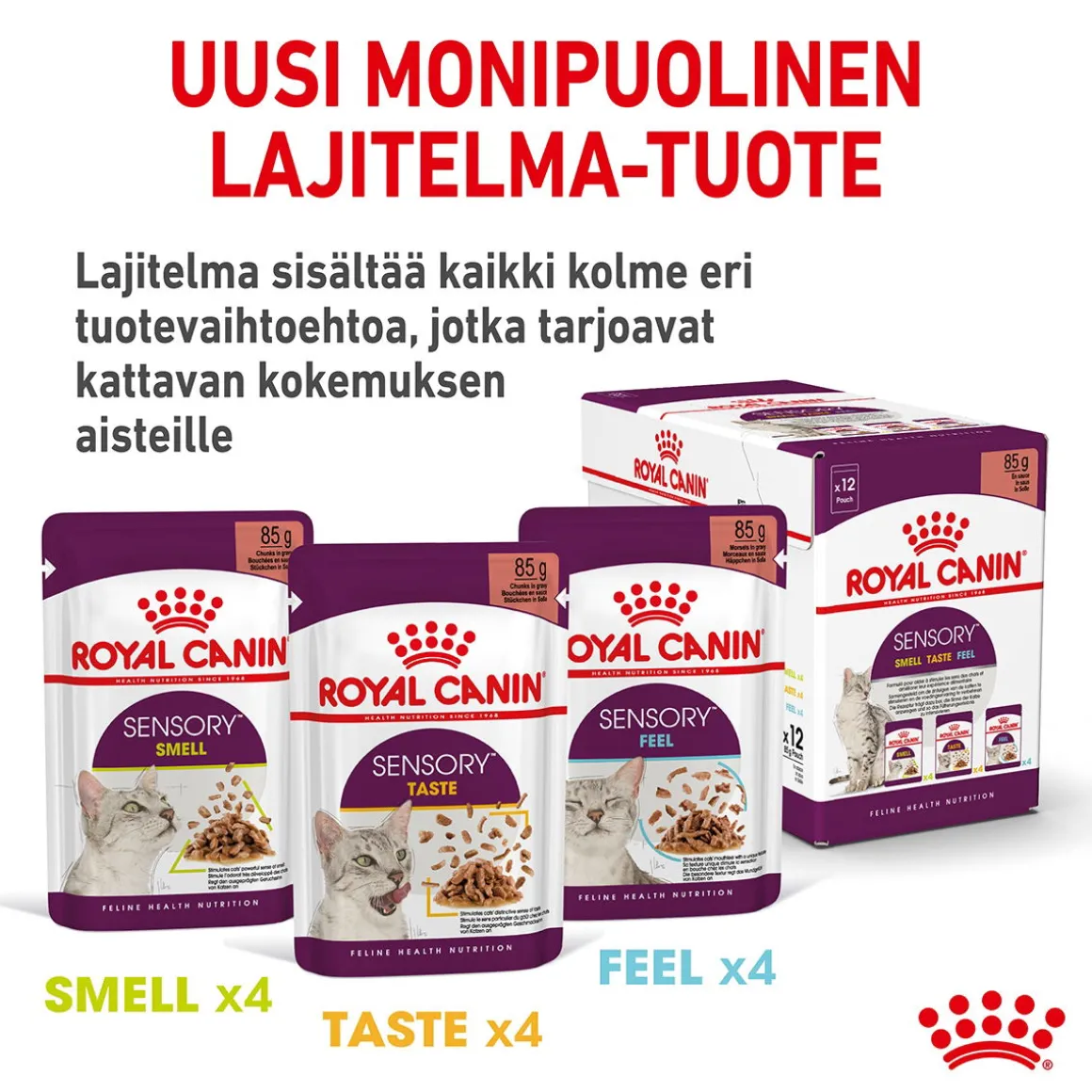 Royal Canin Sensory Taste Gravy, 12x85g