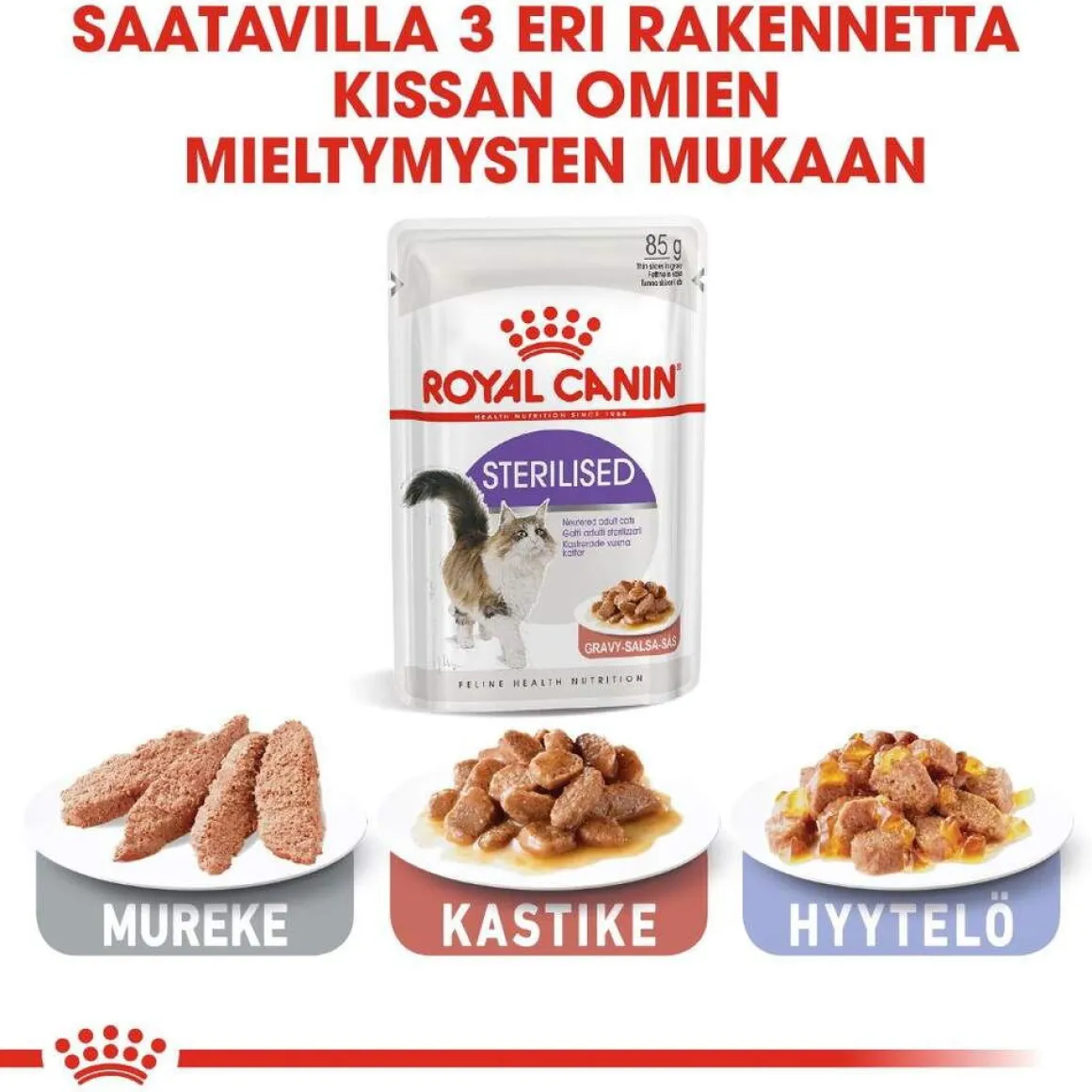 Royal Canin Sterilised Jelly, 12x85g