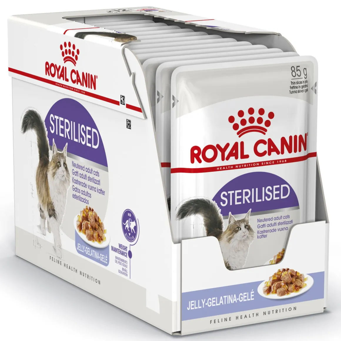 Royal Canin Sterilised Jelly, 12x85g