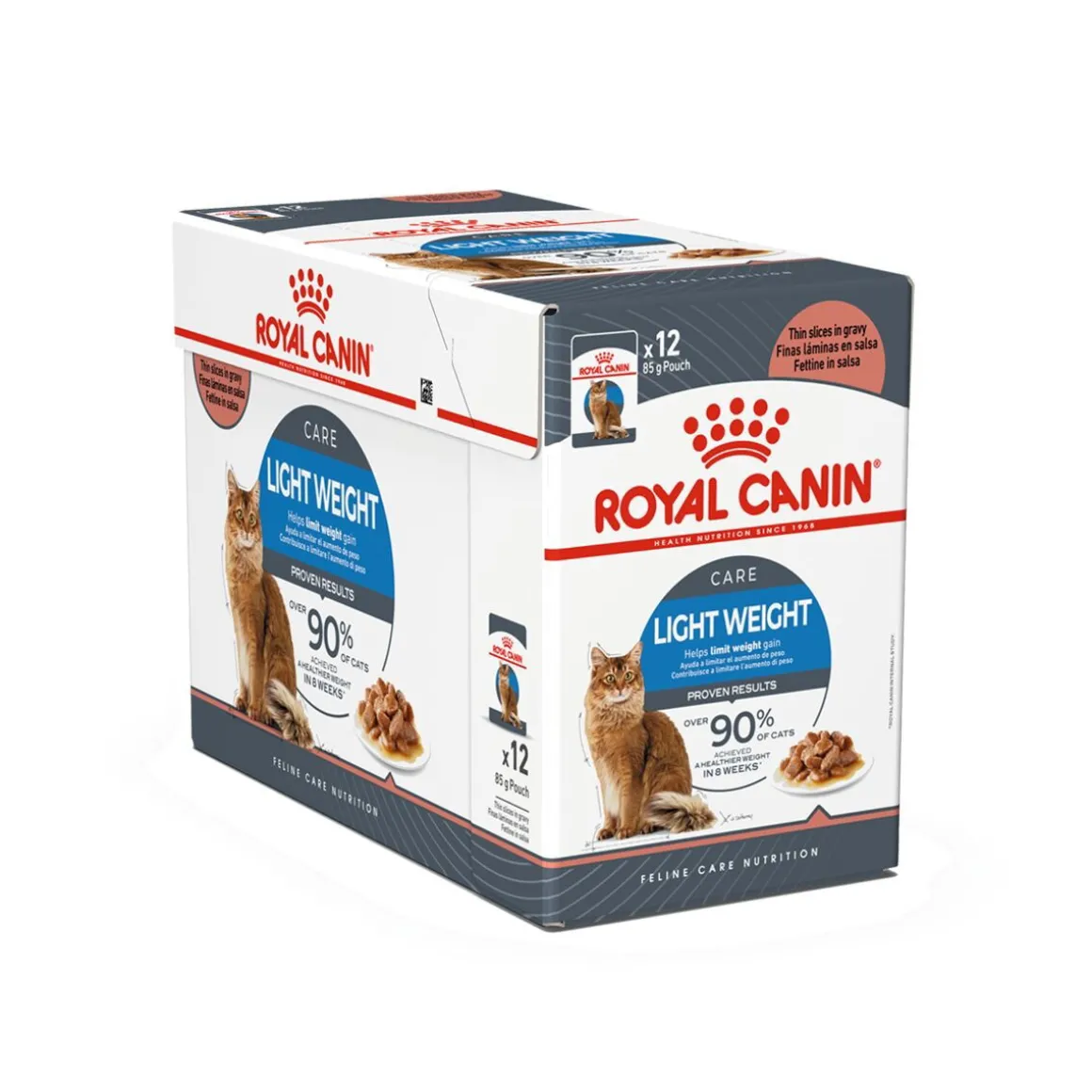 Royal Canin Ultra Light Gravy 85g, 48-pack