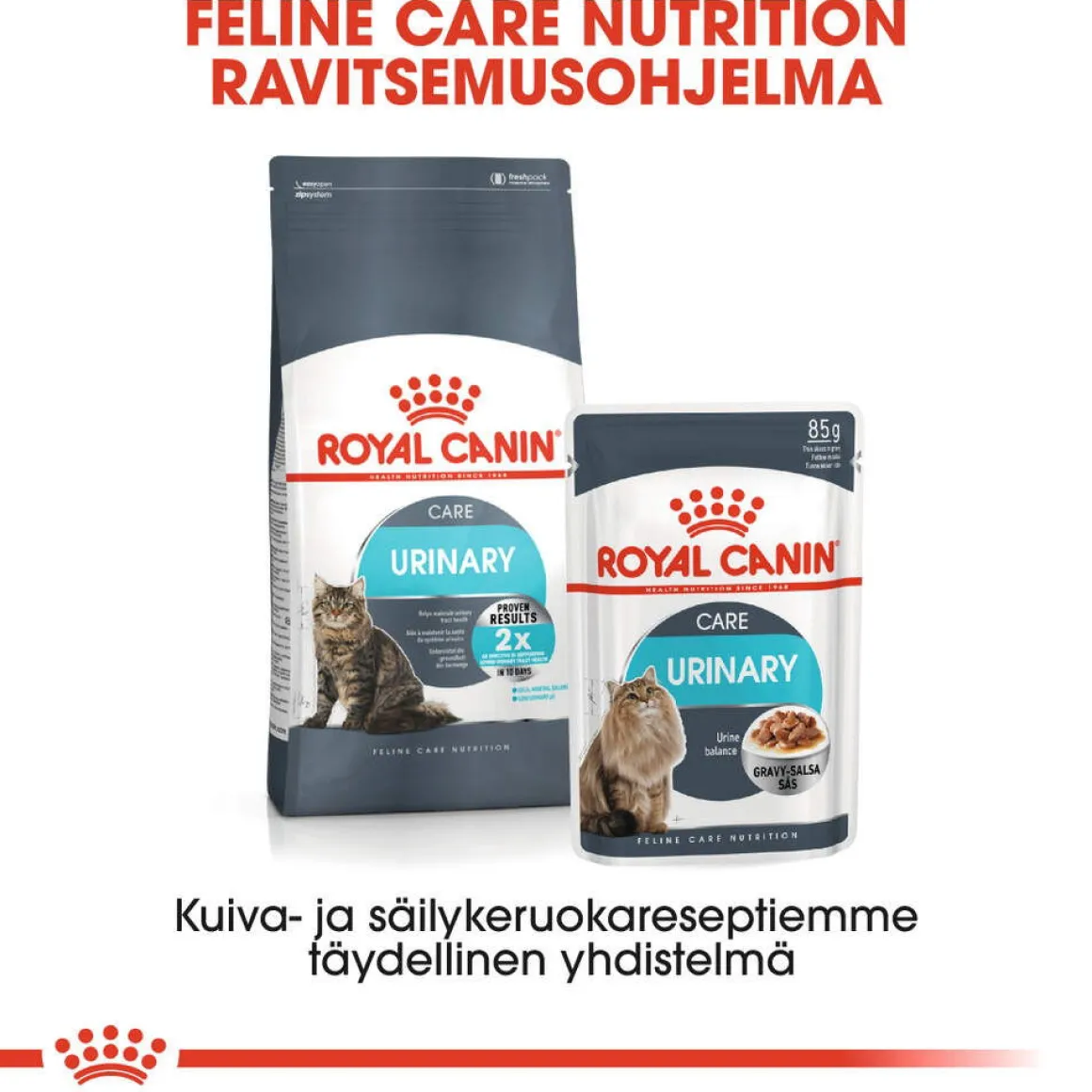 Royal Canin Urinary Care Gravy 85g, 48-pack