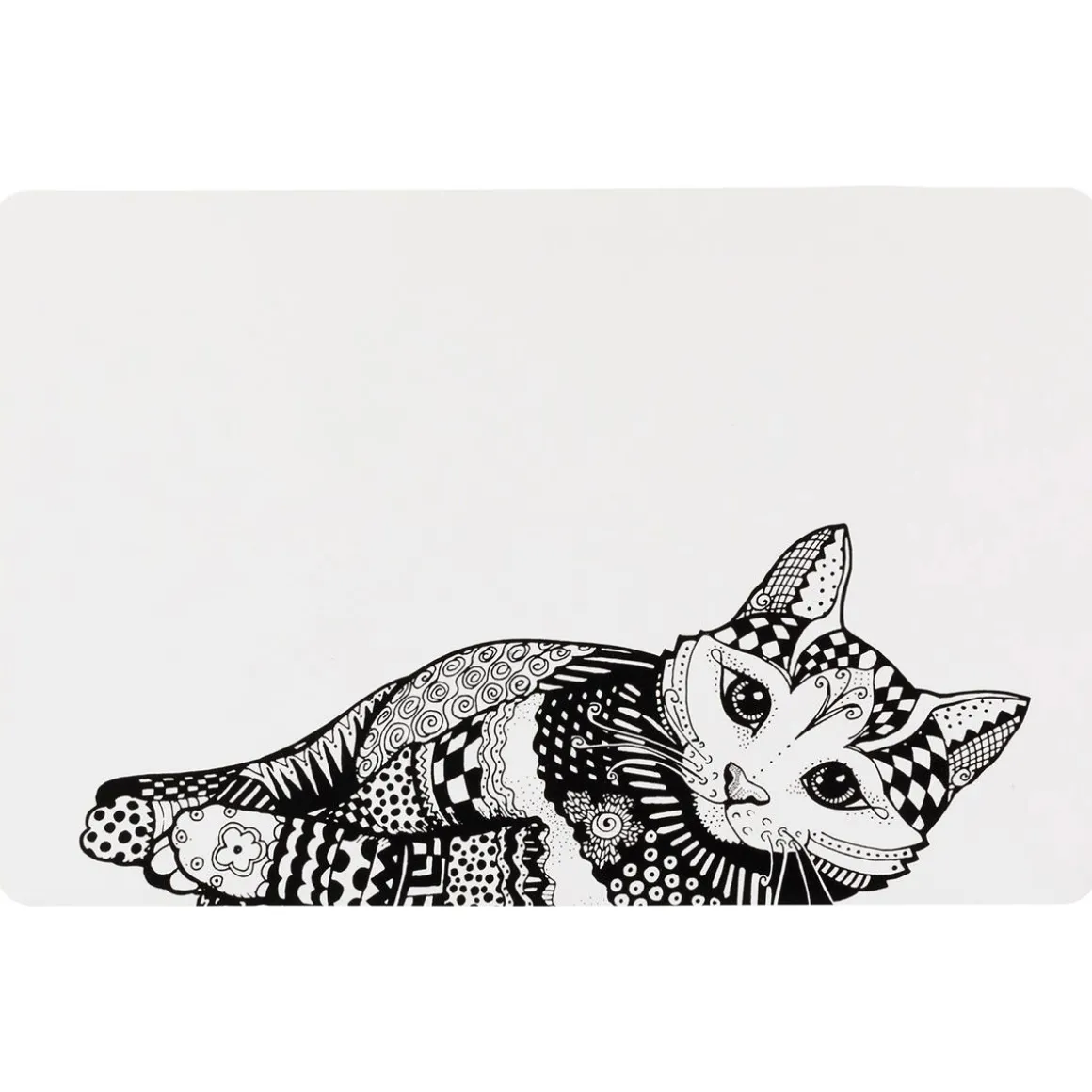 Ruokakupin alunen Trixie Zentangle