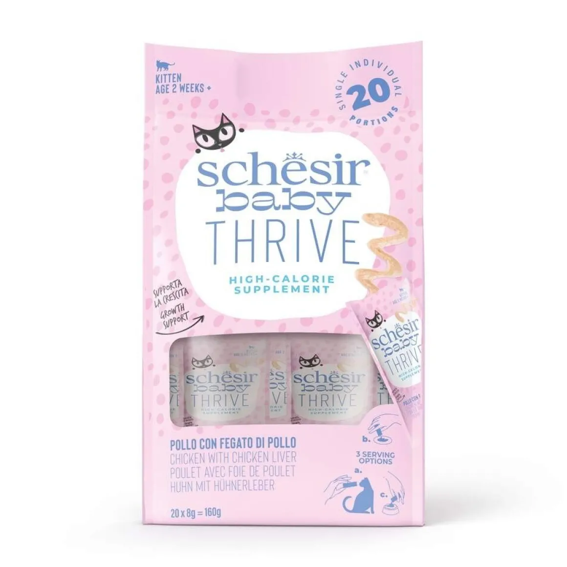 Schesir Baby Thrive kana 20 x 8 g