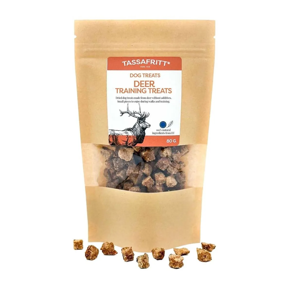 TassaFritt Treeniherkut, hirvi 80 g